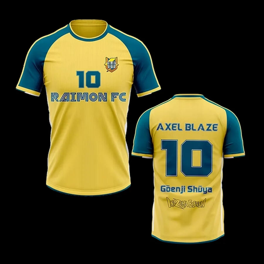 شعبية Inazuma أحد عشر كايو جيرسي ثلاثية الأبعاد طباعة الاطفال أنيمي كرة القدم تي شيرت موضة الرجال النساء الرياضة تيز المتضخم Y2k كرة القدم القمم