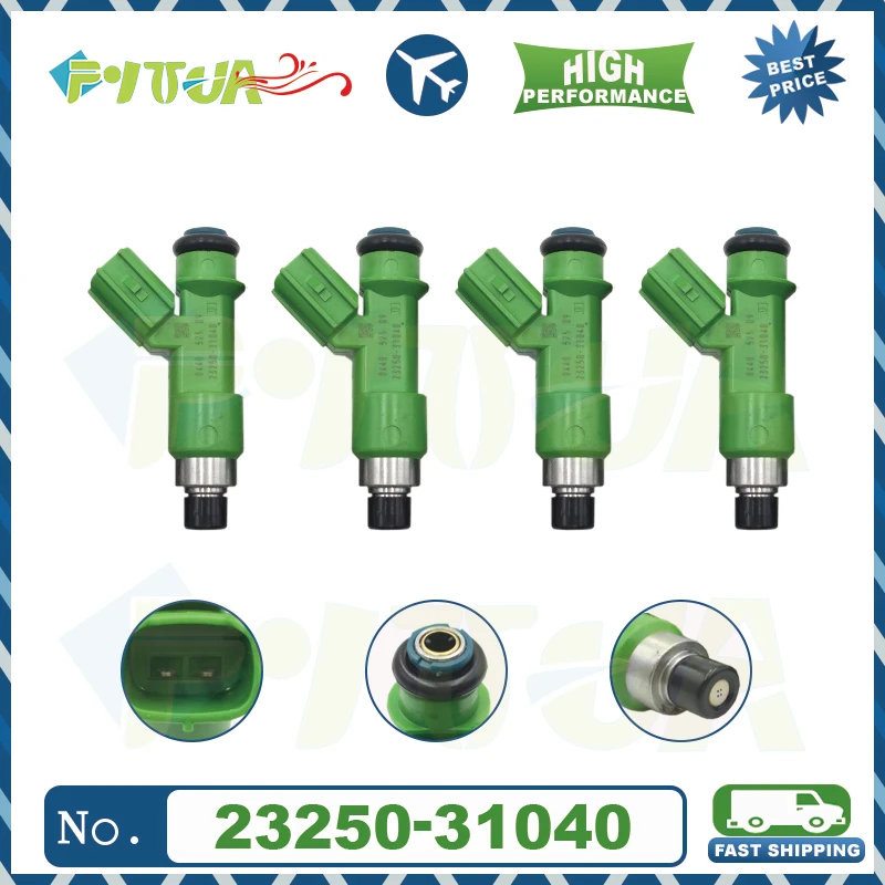 

4pcs Fuel injector 23250-31040 For The Toyota Lexus GS250 Nozzle 23209-31040