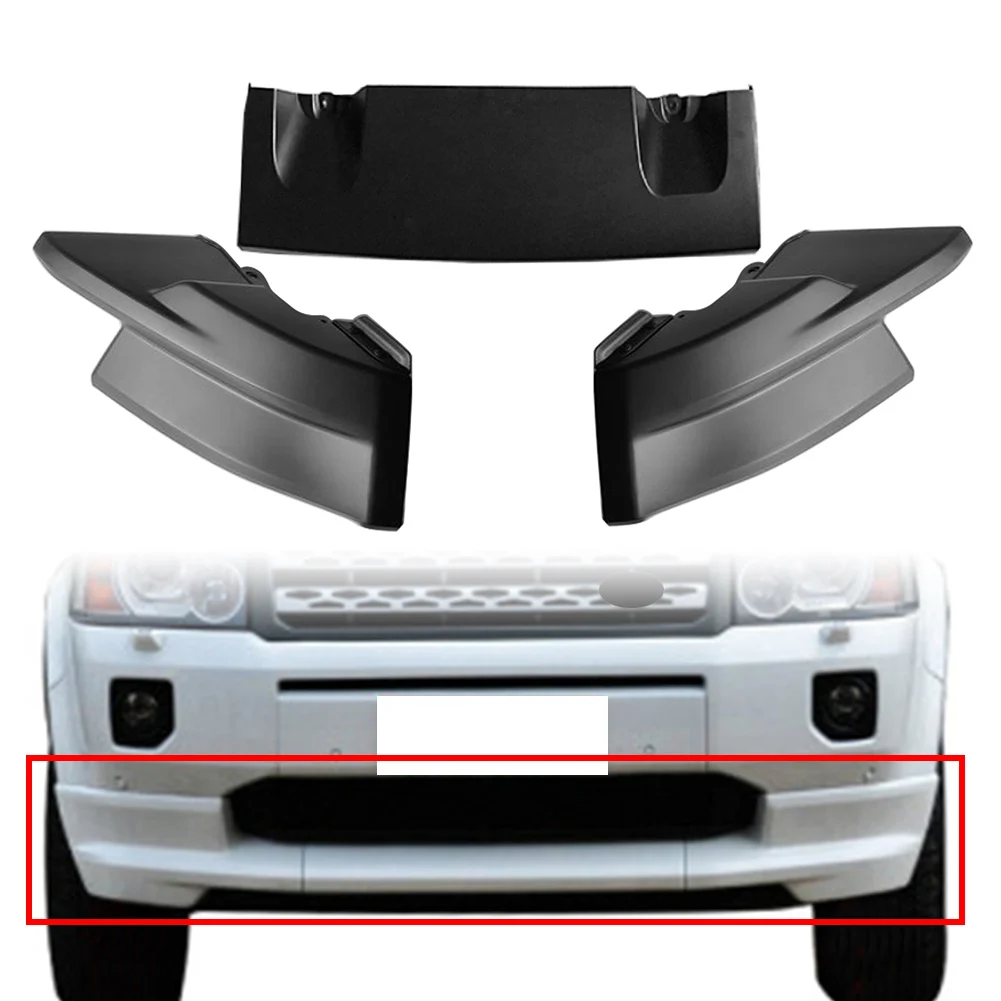 

Matt Black ABS Car Front Bumper Spoiler Cover Guard For Land Rover Freelander 2 L359 2006 2007 2008 2009 2010 2011 2012 LR042928