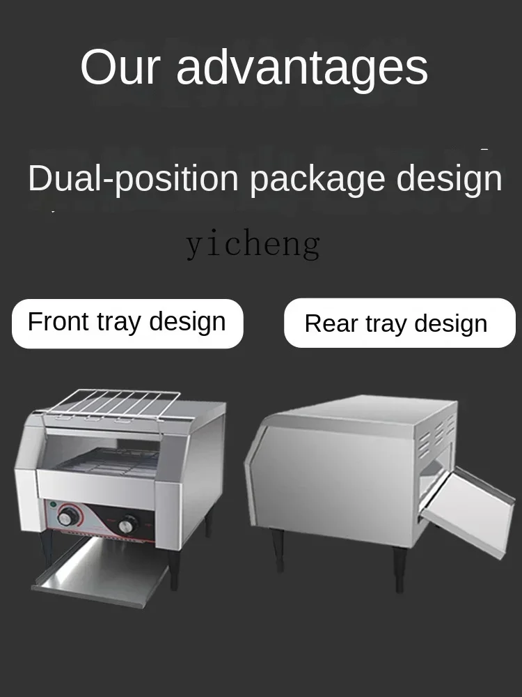 ZK Toaster التجارية الزاحفة نخب الخبز آلة التلقائي فندق الإفطار محمصة