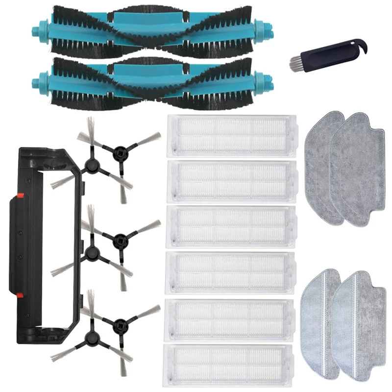 Hauptseite bürste wegwerf mopp lappen für viomi v2 pro v3 mop filter hepa V-RVCLM21B zubehör roboter ersatzteile