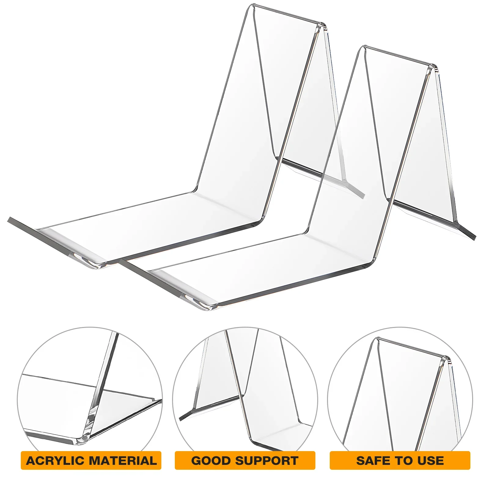Acryl Schuh Display Stand Kreative Transparent Shop Display Ständer Einkaufszentrum Sandale Racks Sneaker Halter Haushalt Lagerung