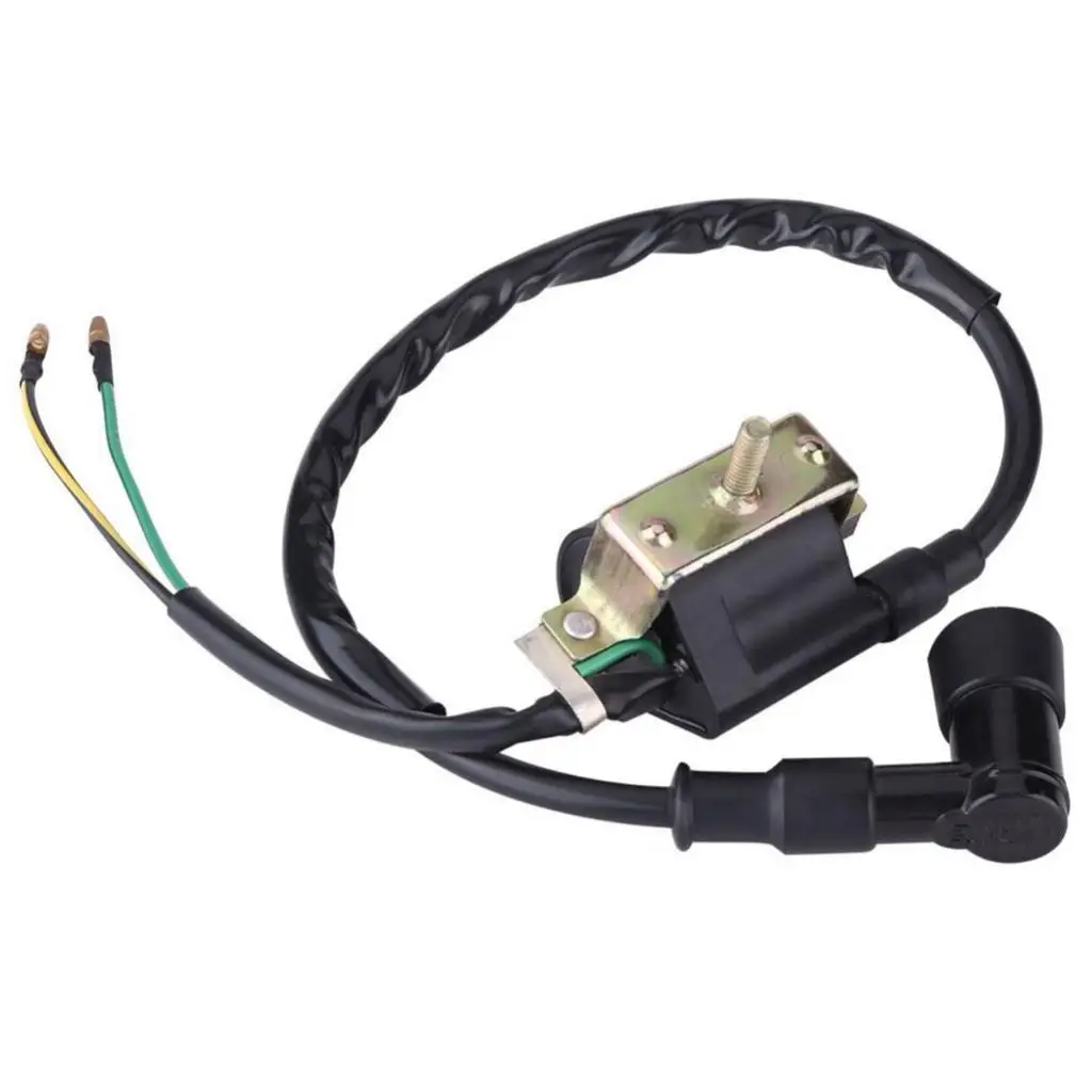 CDI Unit Ignition Coil and 4 Pin Rectifier Regulator Combo Upgrade Spark Kit for 50cc 110cc Dirt Bike Scooter