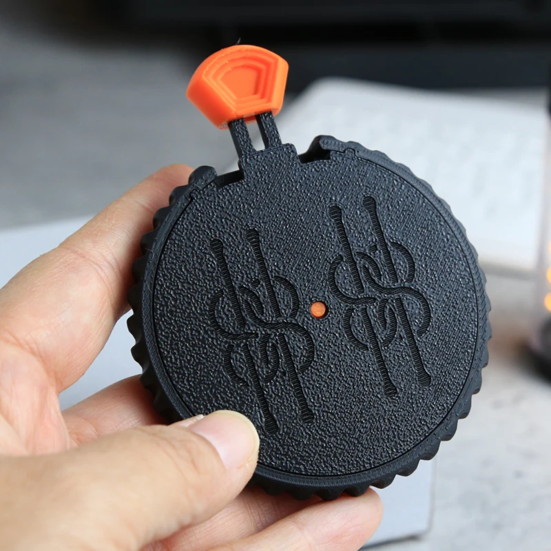 Mechaniczny kostkarka do gier 3D drukowana, zabawka antystresowa na biurko, rekwizyt do gier alkoholowych na imprezy dla dorosłych, zabawka sensoryczna do ściskania, prezent.