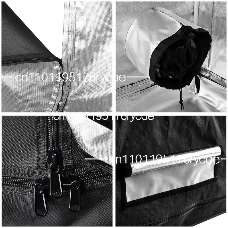 Cultivo for Indoor Plant Hydro Kit Highly Reflective 1680D Mylar 3X3 Grow Tent - 120X120X200 Carpa