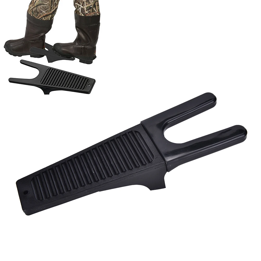 1Pcs Black Heavy Duty Boots Jack Puller Remover Shoe Foot Scraper Cleaner Cover For Riding