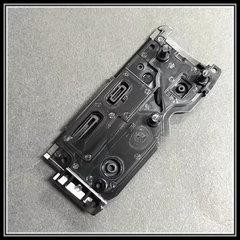 Novas peças originais de reparo de câmera para canon eosr, EOS-R, componente de concha esquerda usb, capa de câmera com plugue de couro usb