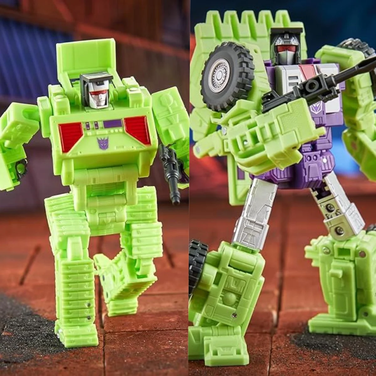 Transformers Toys The Movie Studio Series Voyager Constructicon Scrapper Deluxe Construction Bonecrusher Action Figure Robot Toy
