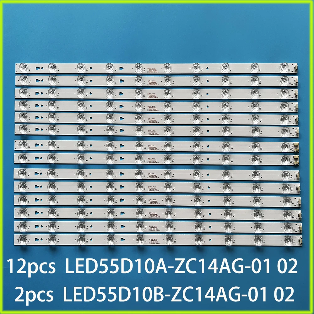 

LED Backlight strip For Haier U55H3 LS55H510X LS55A51 LS55H510N LS55H310G LS55AL88U71 LED55D10A-ZC14AG-01 LED55D10B-ZC14AG-01