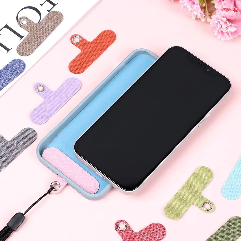 Multicolor Adjustable DIY Cord Rope Patch Card Gasket Mobile Phone Lanyard Clip Snap Cord