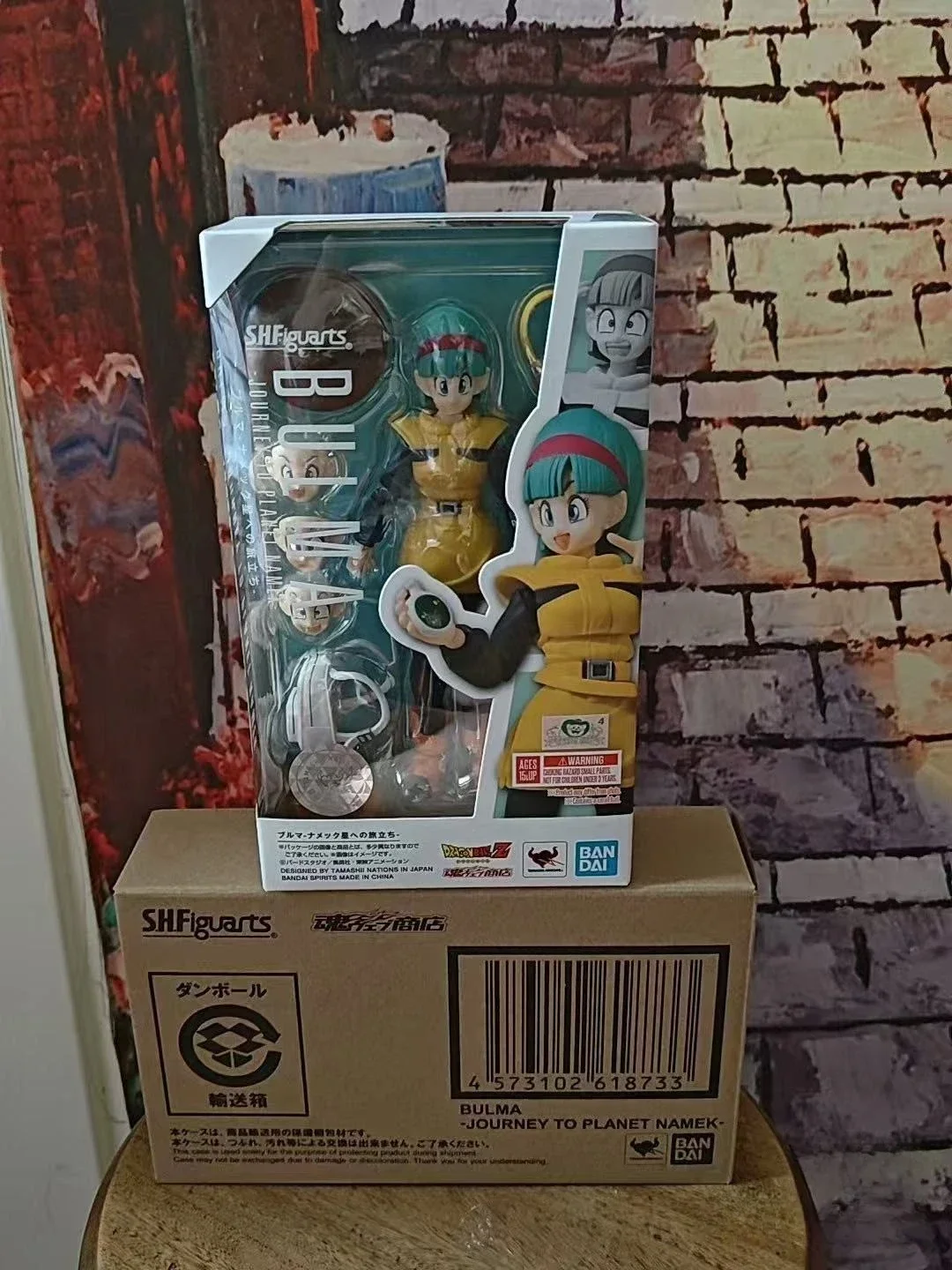 

Bandai Soul Limited SHF Bulma Dragon Ball Z Nameki Chapter Nameki Tour Zhuangzi Toy Gift in Stock