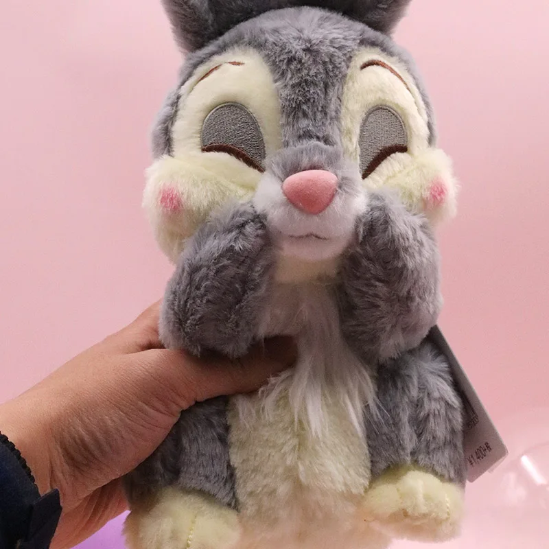 Disney-Boneca de Pelúcia Kawaii para Crianças, Coelho Tambor, Bambi, bicho de pelúcia, coelhinha fofa, desenho animado macio, prenda para meninas, nova, 30cm