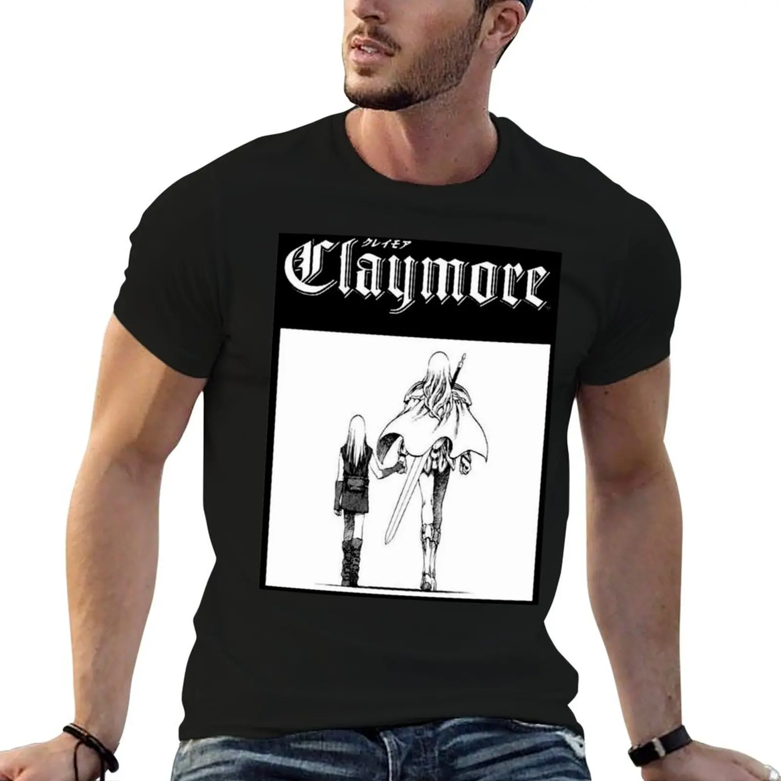 

shirt graphic shirts Claymore t for t luxury man T-Shirt tees man