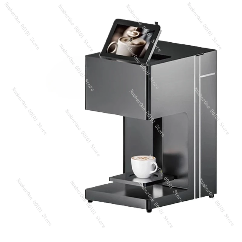 3D Coffee Garland Machine Food Printer Coffee Milk Tea Cake DIY Photo Automatic Portrait Printing