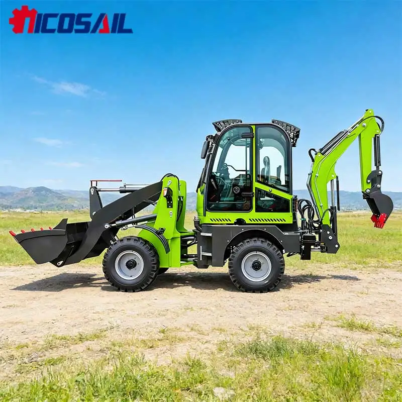

Small Size Backhoe Loader 2.5Ton CE Certified Mini Backhoe Loader For Agricultural And Landscaping Use