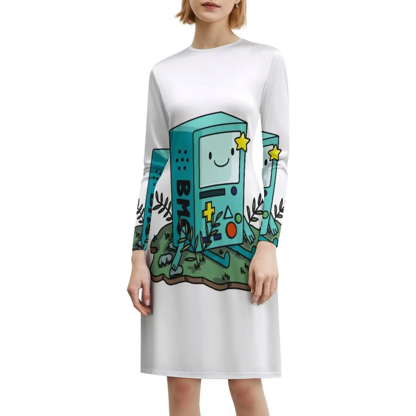 Bmo - فستان بوهو شيك أنيق أنيق لحفلات الزفاف على الشاطئ، ملابس نسائية من كارتون فين جيك #6