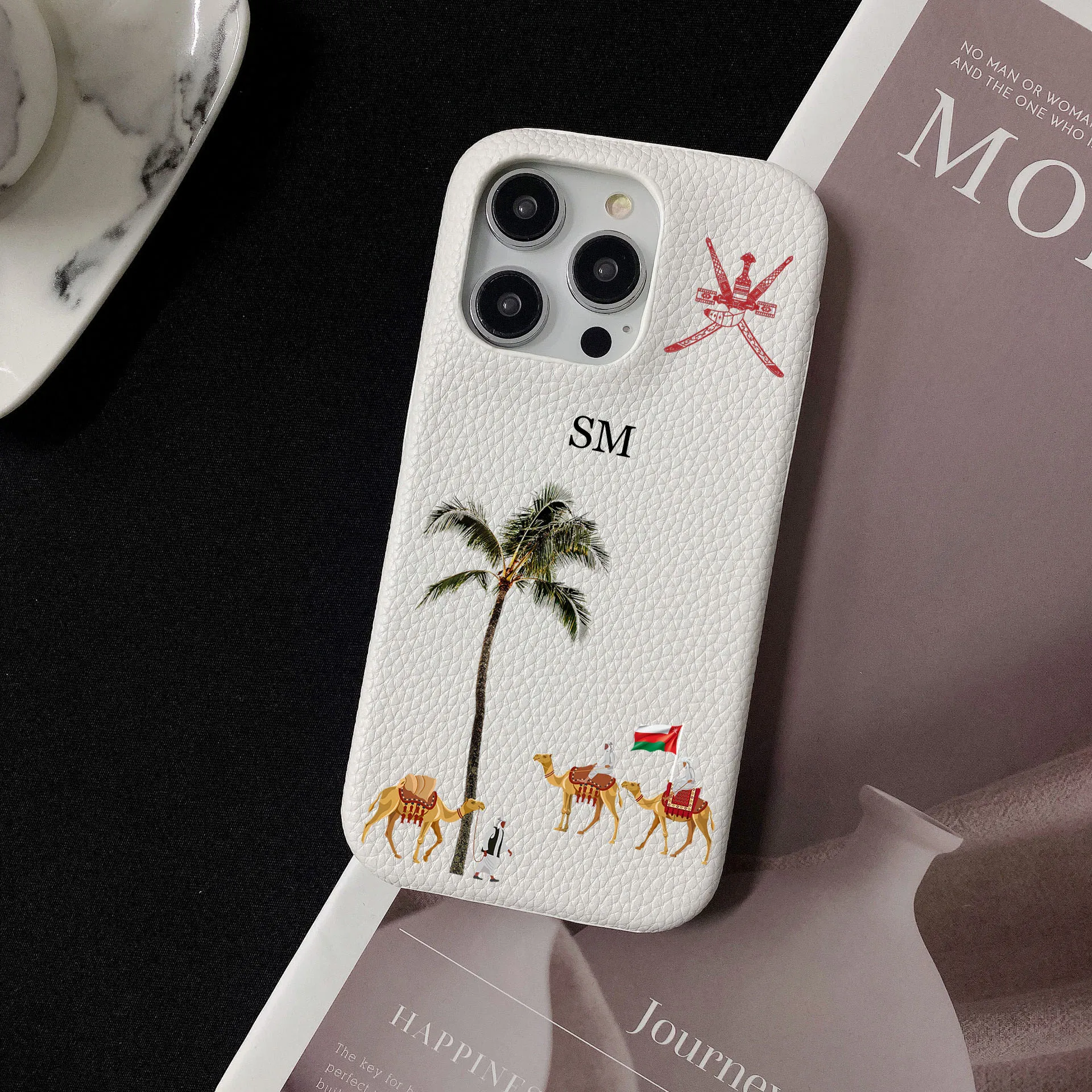 

Кожаный чехол Oman на заказ для iPhone 16 pro 16 pro max 16 plus 15, 14, 13, 12, 11 Pro Max, чехол с гравировкой и буквами инициалами