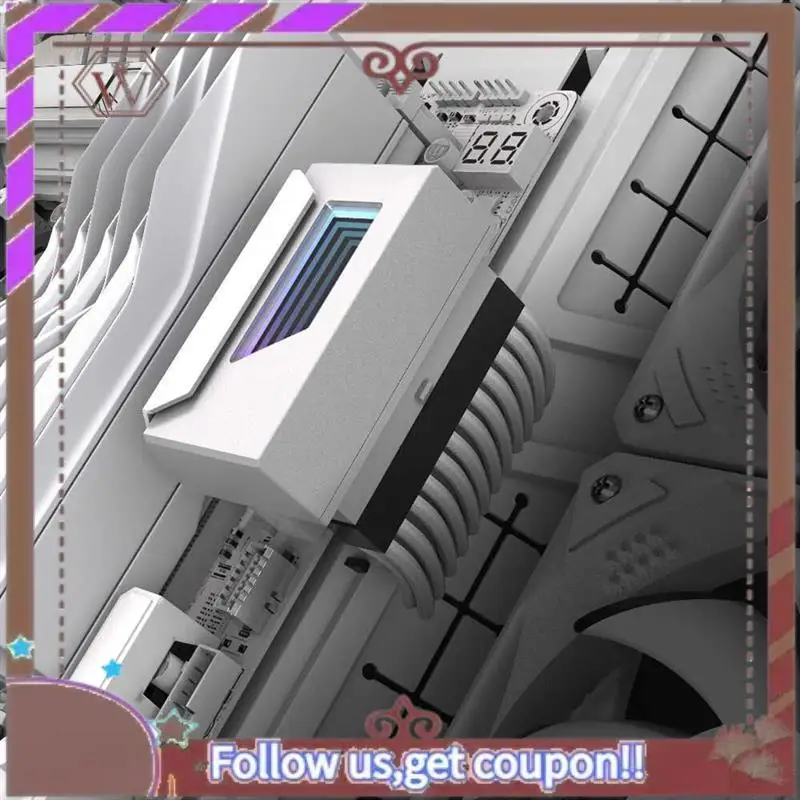 ABBG-ATX 24-контактный адаптер 180 градусов ARGB адаптер 5 В синхронизация для настольного ПК материнская плата DIY компьютерные аксессуары