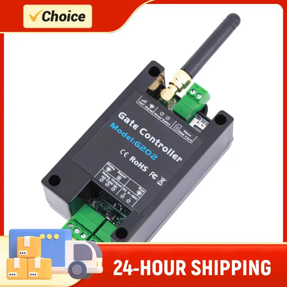 

Контроллер открывания дверей G202 с Wi-Fi и GSM, дистанционное управление для ворот, аксессуары, мобильное управление 4G для гаражных ворот и рольставен