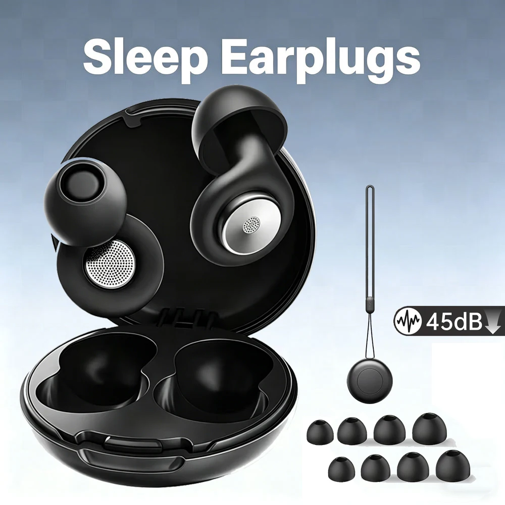 

Sleep EarPlugs,Noise Cancelling EarPlugs for Noise Reduction Perfect for Focus and Relaxation/Work, Travel, Airplane