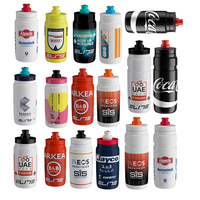ELITE Cycling Water Bottle Tour de France Team Edition Large Capacity Hydration Bottle Mountain Road Bike Bicycle Riding Sports