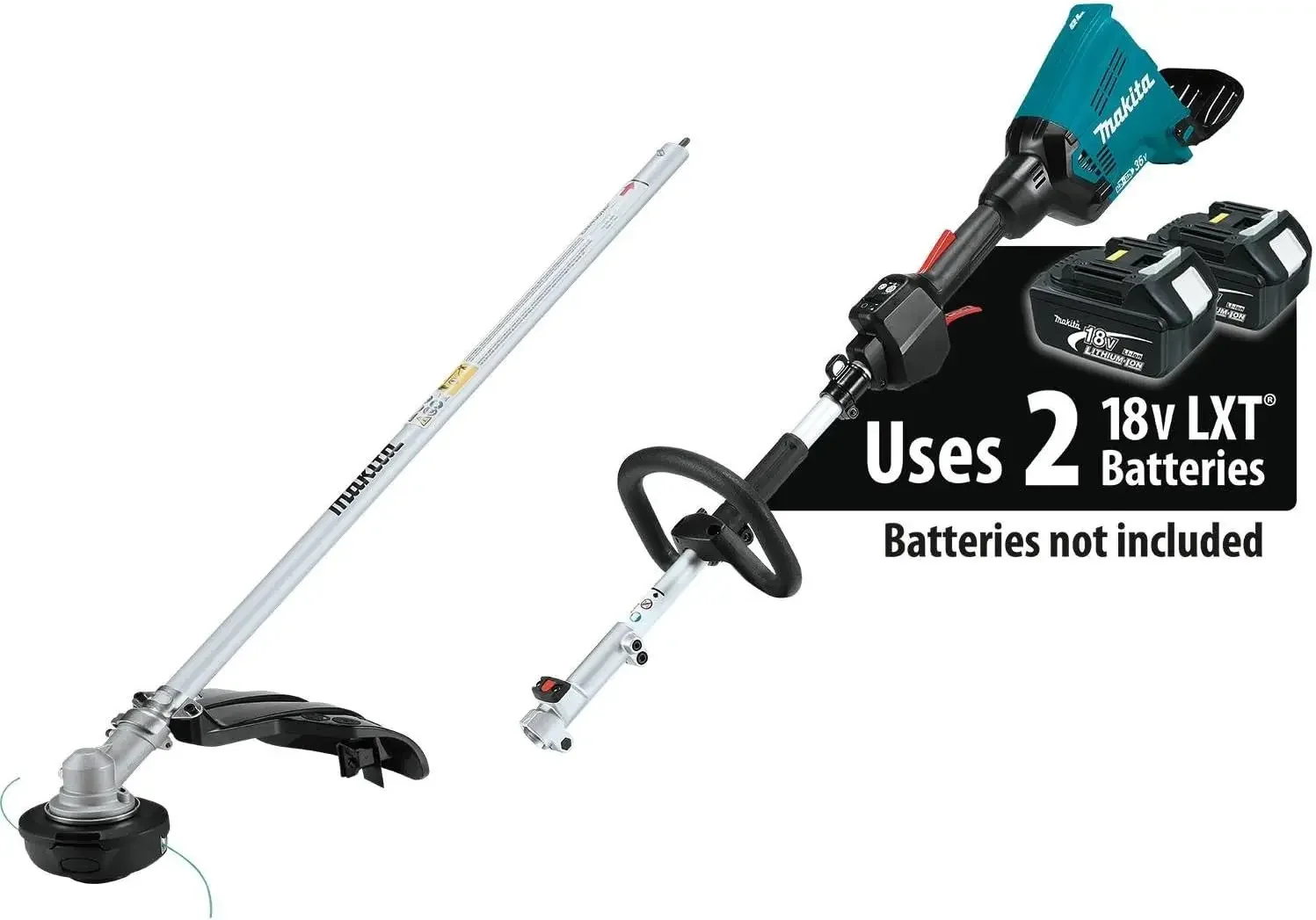 XUX01ZM5 36V (18V X2) LXT® Brushless Couple Shaft Power Head with String Trimmer Attachment, Tool Only