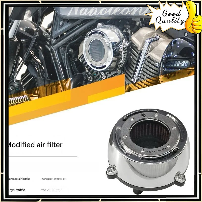 【Good quality】Semi-transparent air filter, large air intake, high flow rate, waterproof filter for BENDA Napoleon bob 250.