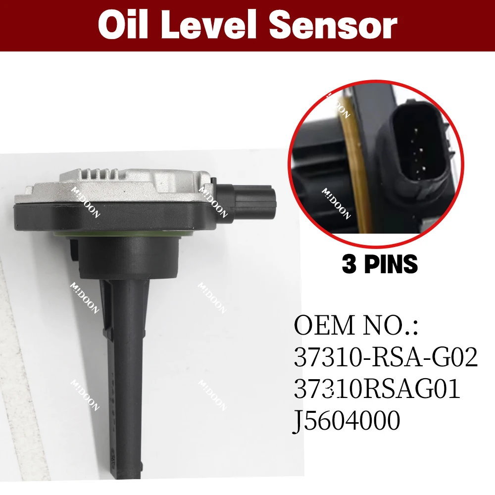 

37310-RSA-G02 Engine Oil Level Sensor For Honda Accord CR-V Civic Jazz FR-V Legend 1.2 1.6 1.8 2.2 New 37310-RSA-G01 37310RSAG02