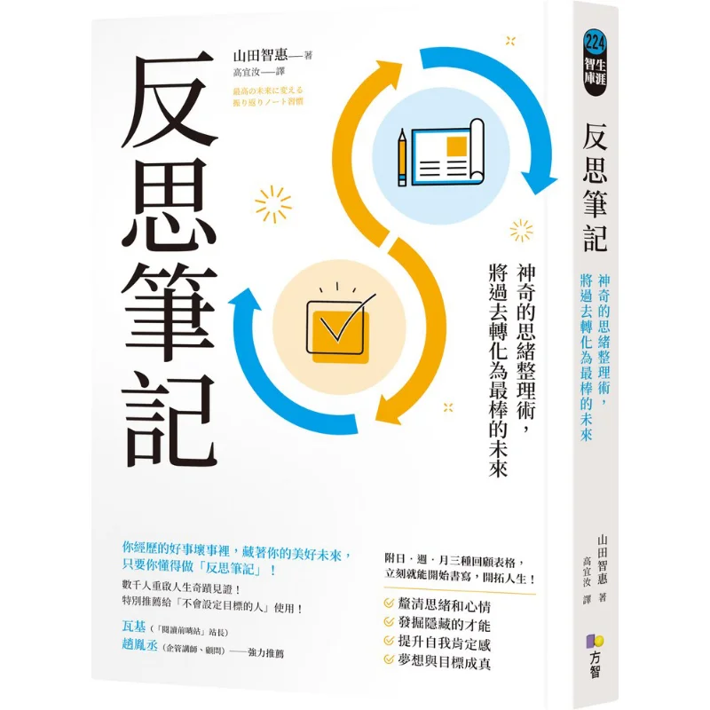 Reflection Notes With Pullout Pages Of Daily Weekly And Monthly Review Tables  The Magical Art Of Organizing Thoughts Transformi