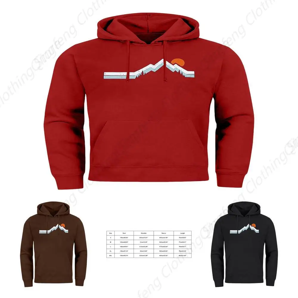 Graphic Hoodies for Men Long Sleeve Fashion Pullover Hoodie with Pocket Hoddie Loose Fit Christmas