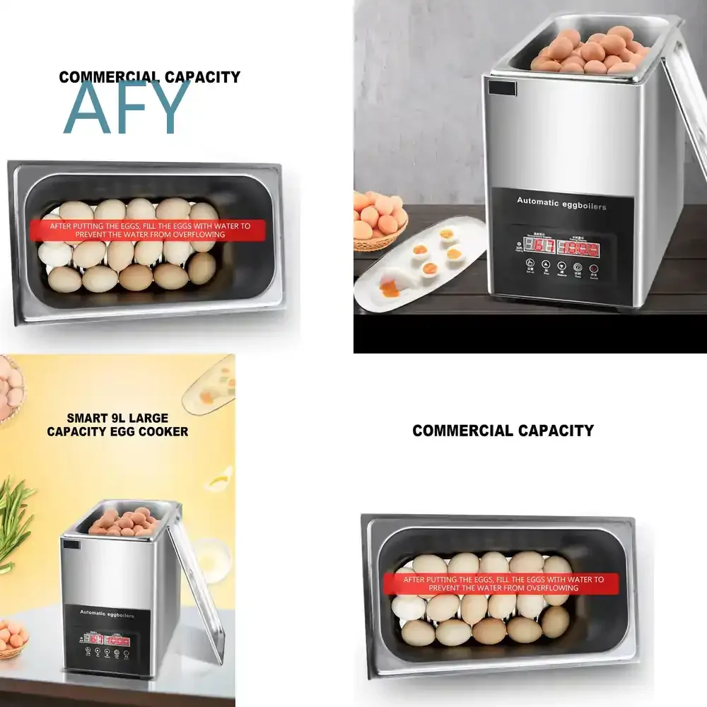 for Household Soft-boiled Egg Boiler Cooker for Kitchen Appliances Electric Egg Cooker for Home Use Fast Boiling Egg Maker