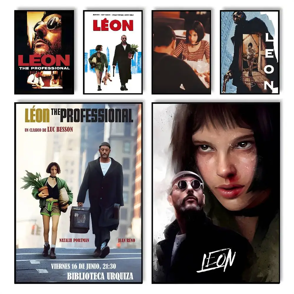 Movie l-Leon The Professional Poster Wall art print art suitable for living room bedroom bar parlor home decor gift