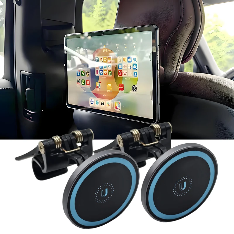 Für Volvo XC60 XC90 V60 S60 S90 2018 2019 2020 2022 2023 2025 Auto-Rücksitzauflage mit Magnetischer Telefonhalterung und Zubehör