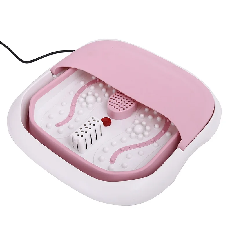 

2021 Amazon Hot Sell Wholesale Electric Foldable Steam Foot Bath Spa Massager With Heat