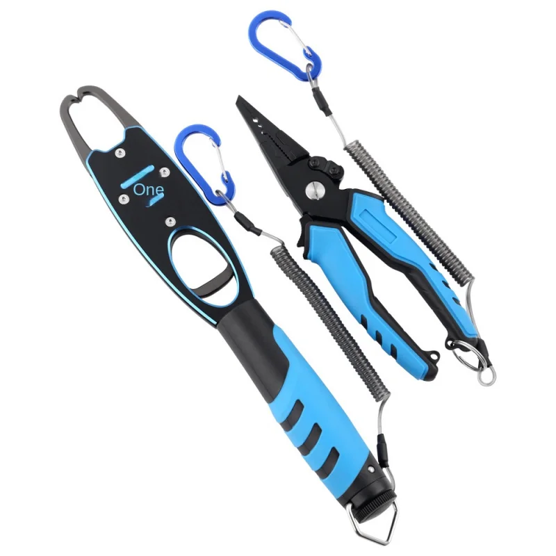 Luya pliers aluminum alloy fish controller with weighing set, hook pliers, fishing gear, outdoor fishing tools