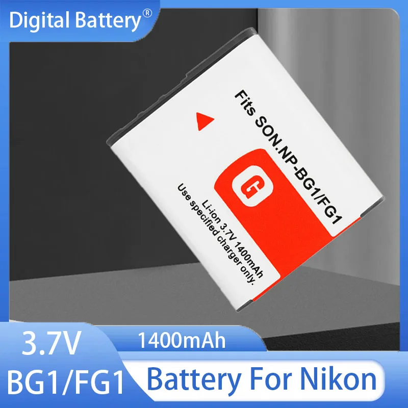 

NP-BG1 Battery 1400mAh Rechargeable Batteries For SONY DSC W300 W210 W170 W200 W270 W290 WX10 H70 H50 H10 HX5C T100 Camera