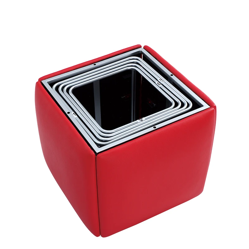 Rubik's Cube stool combination Multifunctional home Internet celebrity sofa Small stool Shoe changing stool
