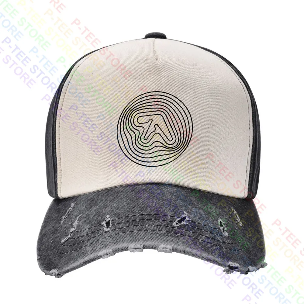 

Aphex Twin Aphex Twin Symbol Twirl Spiral Baseball Cap Snapback Caps Knitted Bucket Hat