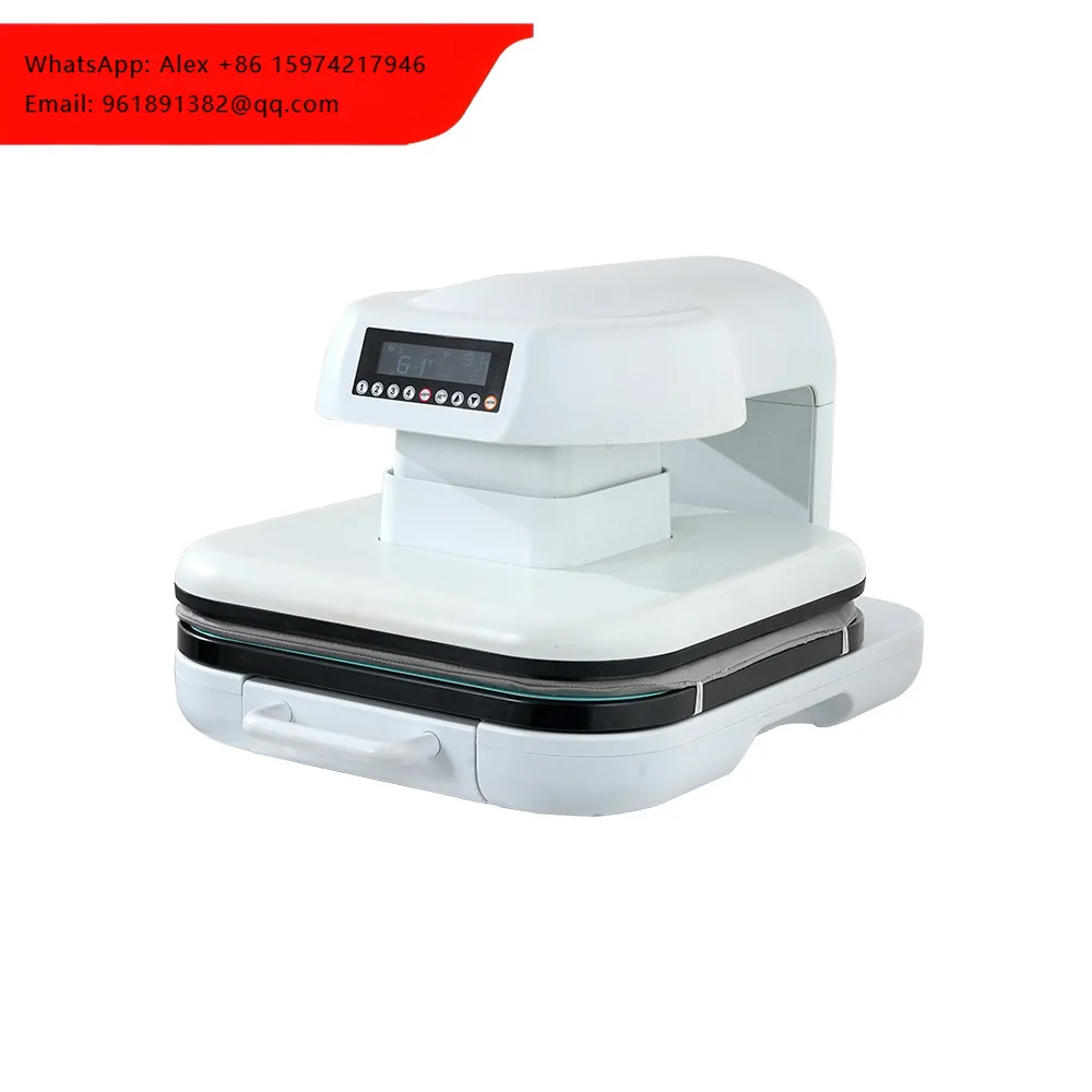 

Jeyon Laser Intelligent Electric Automatic Film-Opening Heat Press Machine J50 110v/220v 600x495x440mm T-shirt Use 1 Year