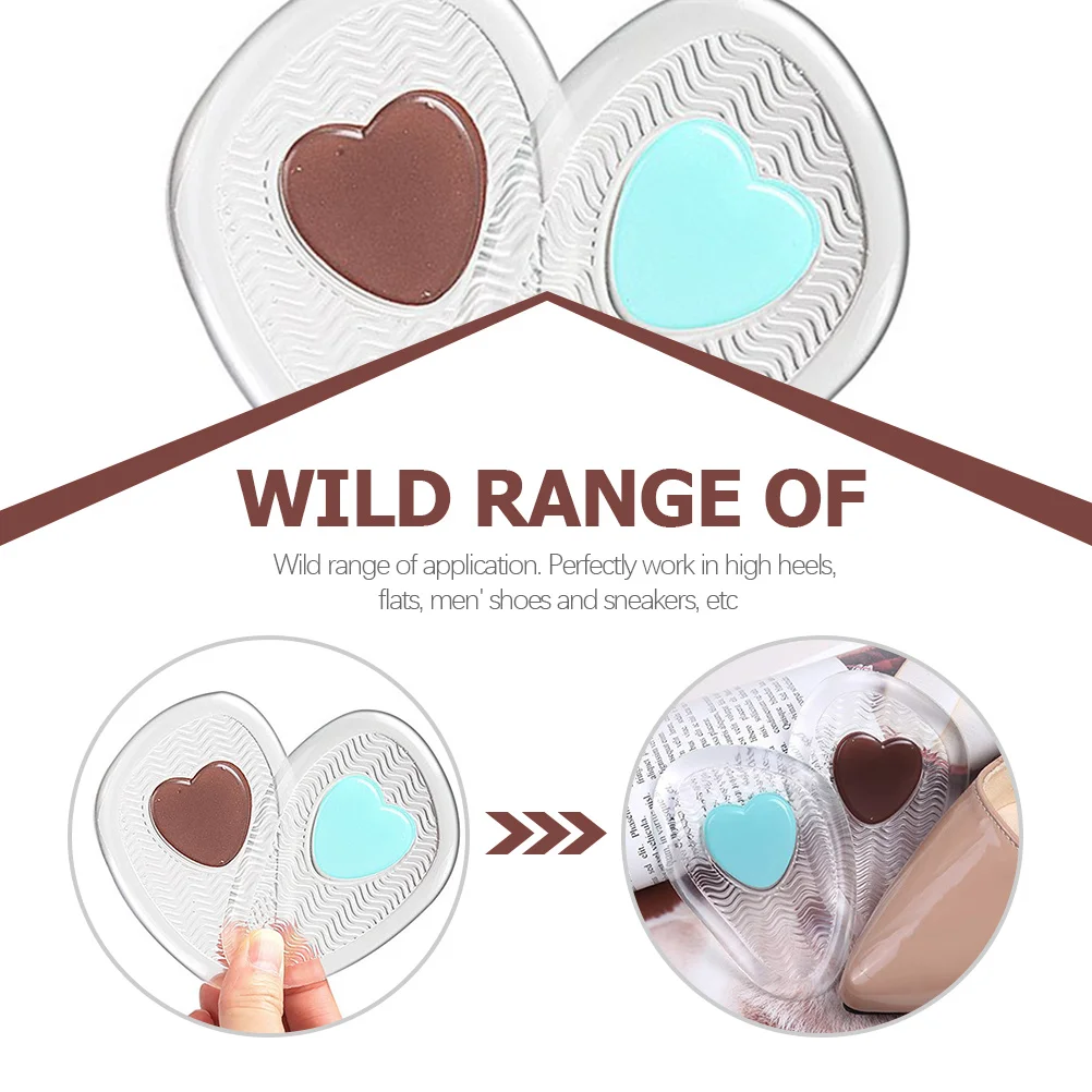 

3Pairs Metatarsal Pads Women Self-Fixing Forefoot Inserts for High Heels Flats Sneakers Cushion Pain Relief Shoe Pads