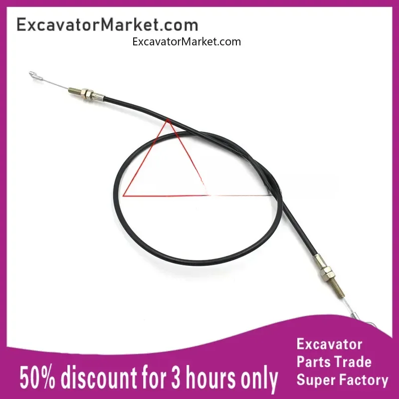 Excavator Spare Universal Seat Cable For Komatsu pc Cat Hitachi Hyundai Kobelco Sany Kato XCMG Kubota Sumitomo Doosan  daewoo