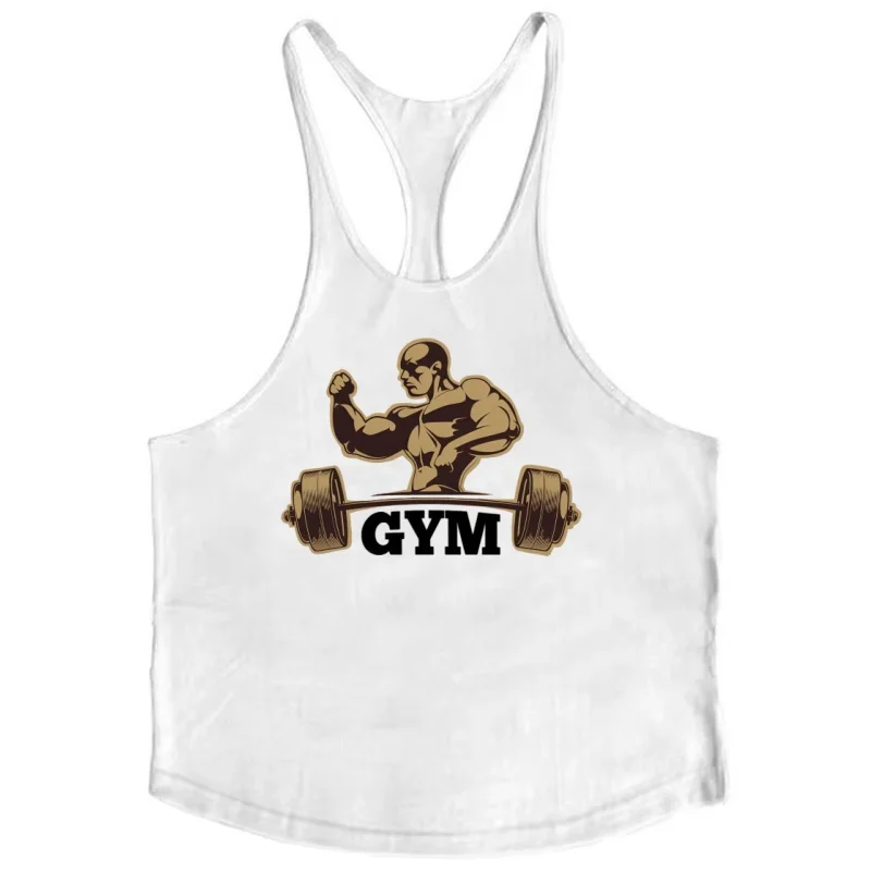 

Мужская майка без рукавов с узкими бретелями для бодибилдинга, хлопковая майка для спортзала с модными для определения мышц и фитнеса-тренировок