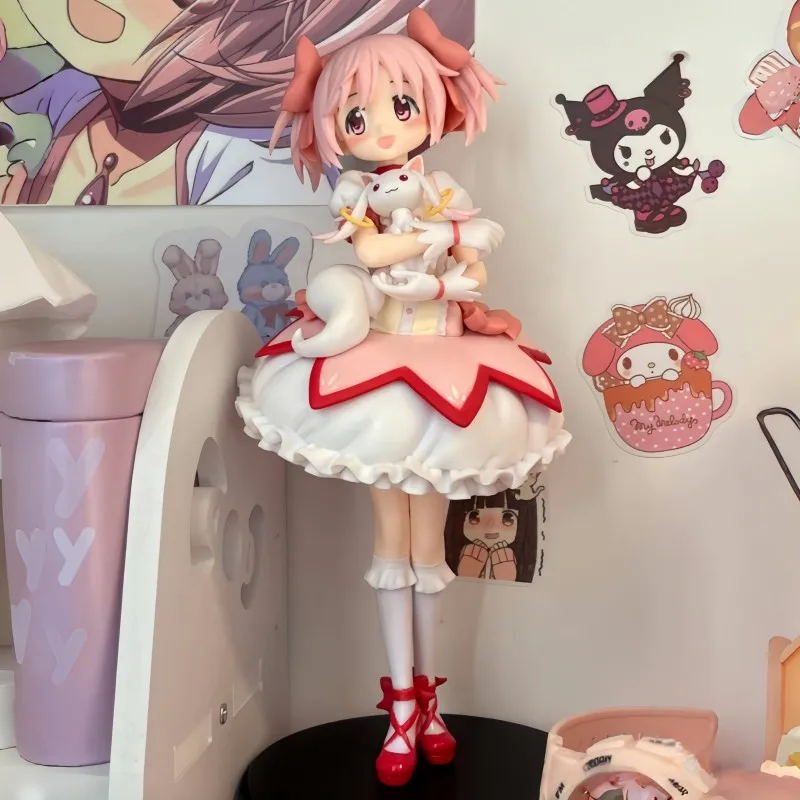 New Arrival Puella Magi Madoka Magica Magic Girl Aniem Figure Model Toys Kawaii Collection Action Model Decor Statue Dolls Gifts