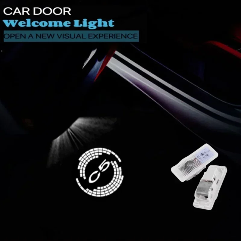 

Светодиодный приветственный призрачный теневой светильник для Citroen C3XR HU83/VA2 Blade CE0536 C4 C2 C5 C6 C4LCACTUS, лампы для проектора двери автомобиля, аксессуары