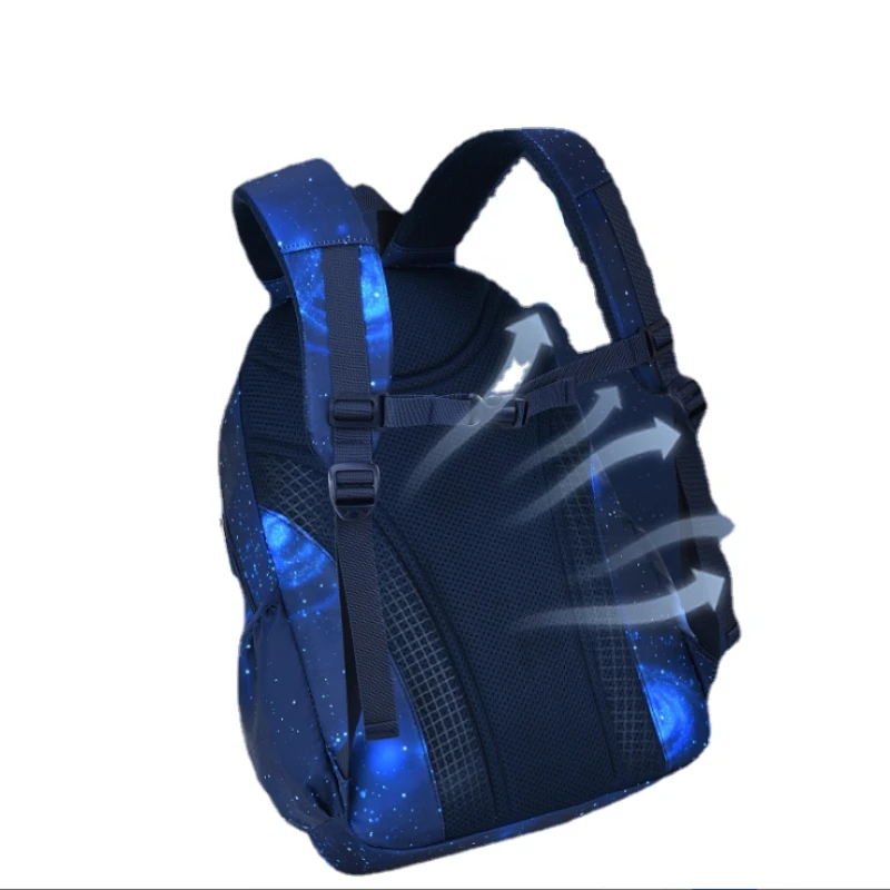 Mochila Escolar de Grande Capacidade para Meninos, Mochilas Primárias Impermeáveis, Crianças, Crianças, Novo, Grau 1, 3, 6