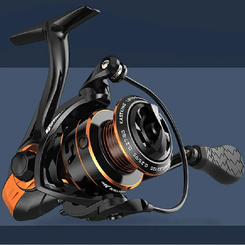 Hot Kastking Spinning Fishing Reel All Metal Zero Gap Patent Tilt Line Outlet For Saltwater Freshwater Lure Fishing Anglers