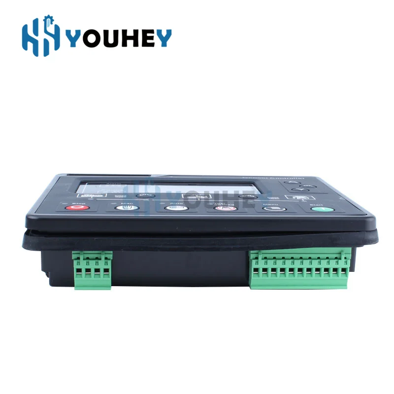 Imagem -02 - Painel do Módulo de Controle Auto Start And Stop Controlador do Gerador Substitua Smartgen Hgm6120u Hgm6110u 6110u