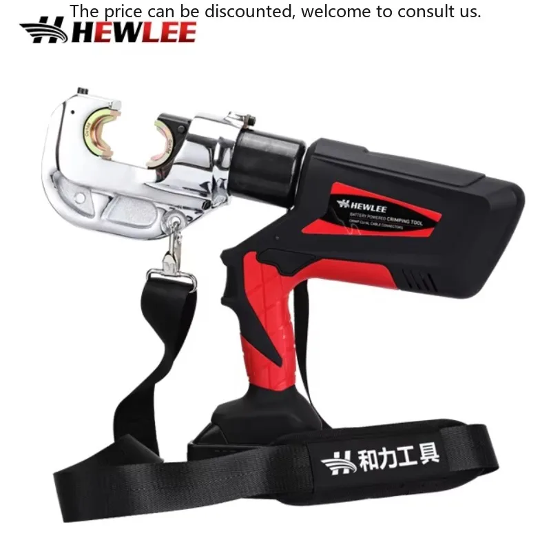 

HEWLEE HL-400B High Quality Battery Powered Cable Crimping Pliers Tools Copper Aluminum Electric Crimping Pliers