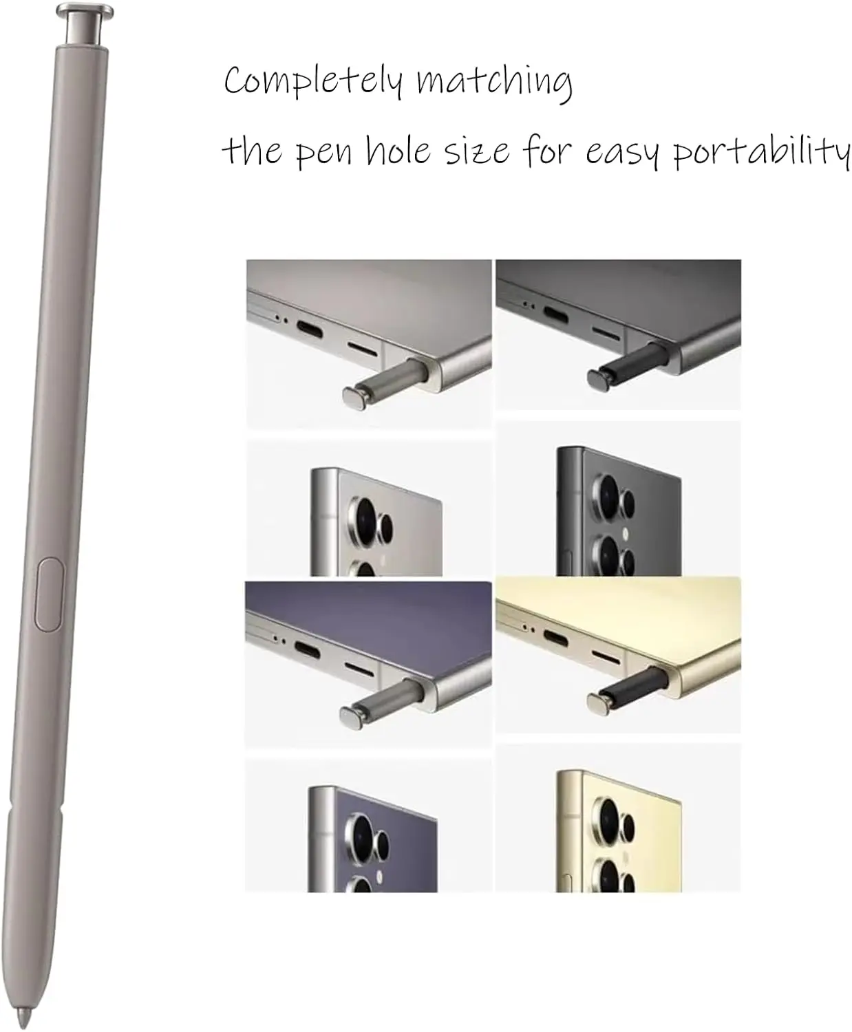 S21/S22/S23/S24/S25 الترا ستايلس القلم لسامسونج غالاكسي S21-S25 الترا S القلم ستايلس شاشة تعمل باللمس القلم SPen دون بلوتوث