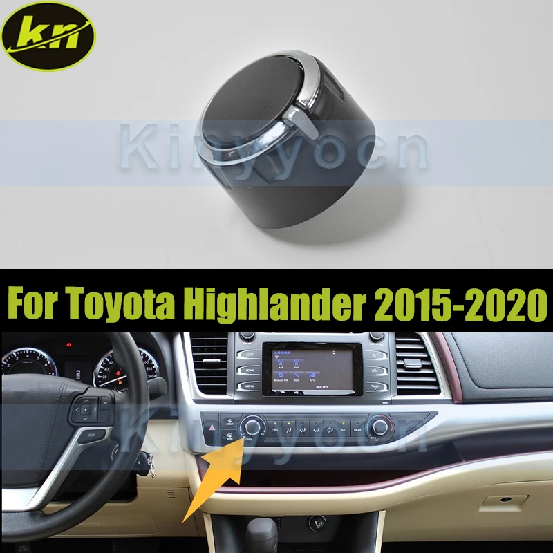 

Ручка управления кондиционером автомобиля, кнопки управления для Toyota Highlander Wildlander 2015, 2016, 2017, 2018, 2019, 2020